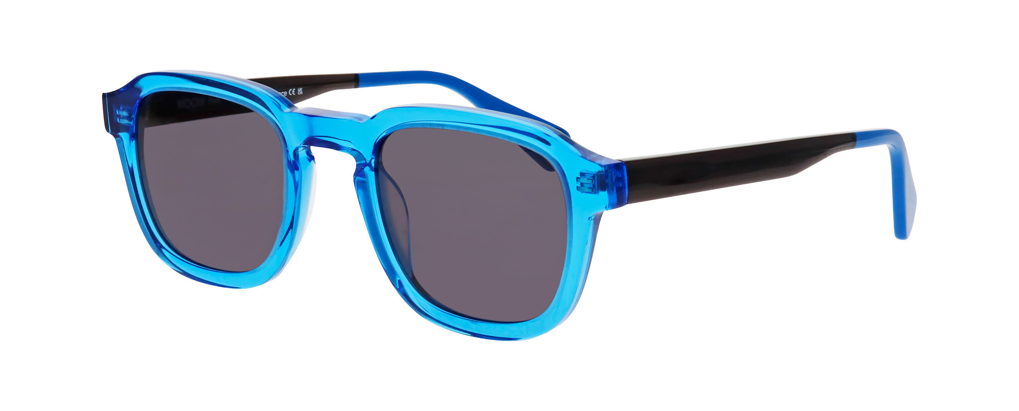 SUPER Sunglasses elect blue frame Amazon.com: The Superstar Half Frame Sports Wrap Rectangle  main image 4