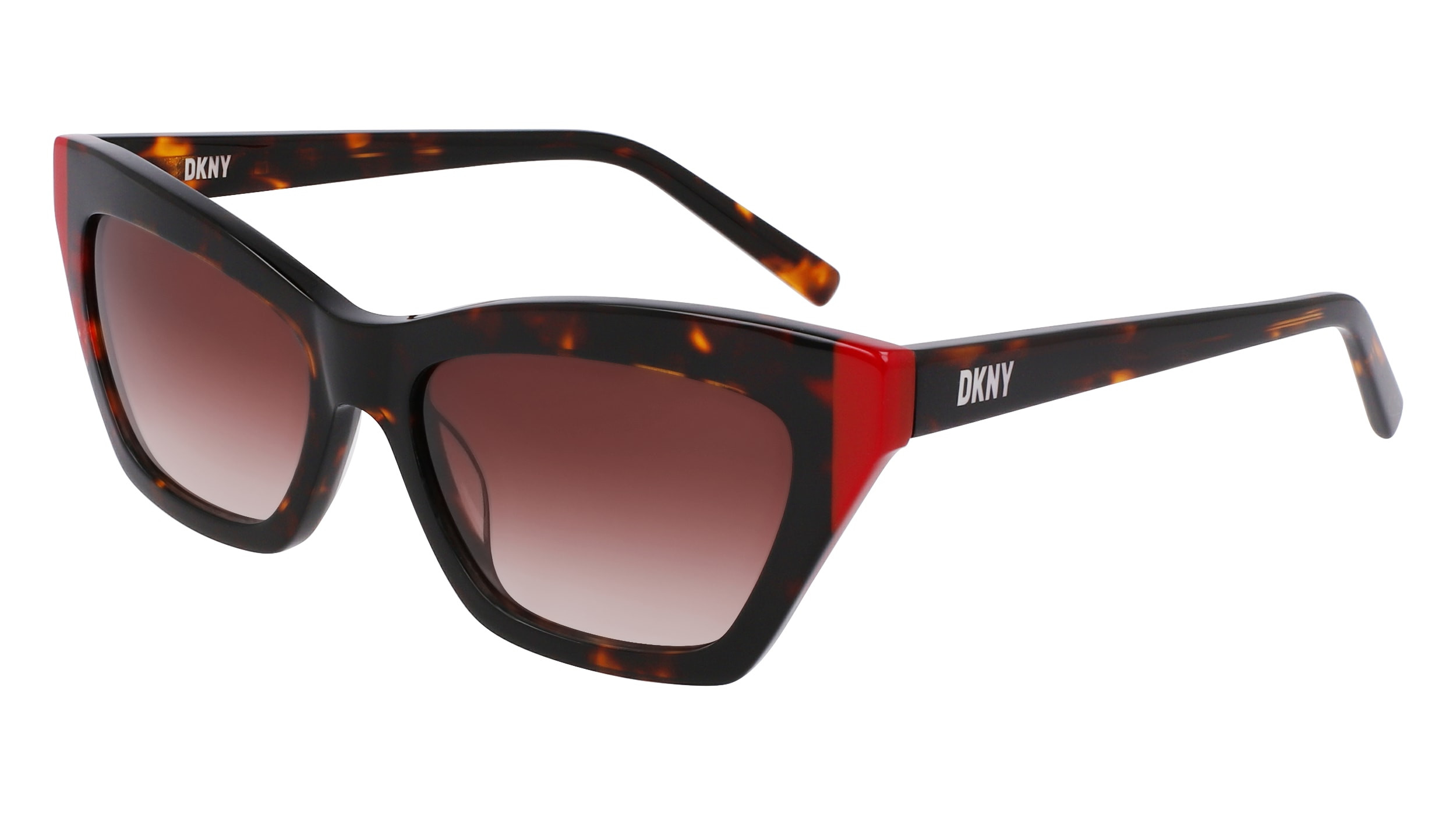 ?✨Authentic✨?DKNY DK547S Dark Tortoise Red DK547S Sunglasses - DKNY Authorized Retailer | coolframes  main image 4