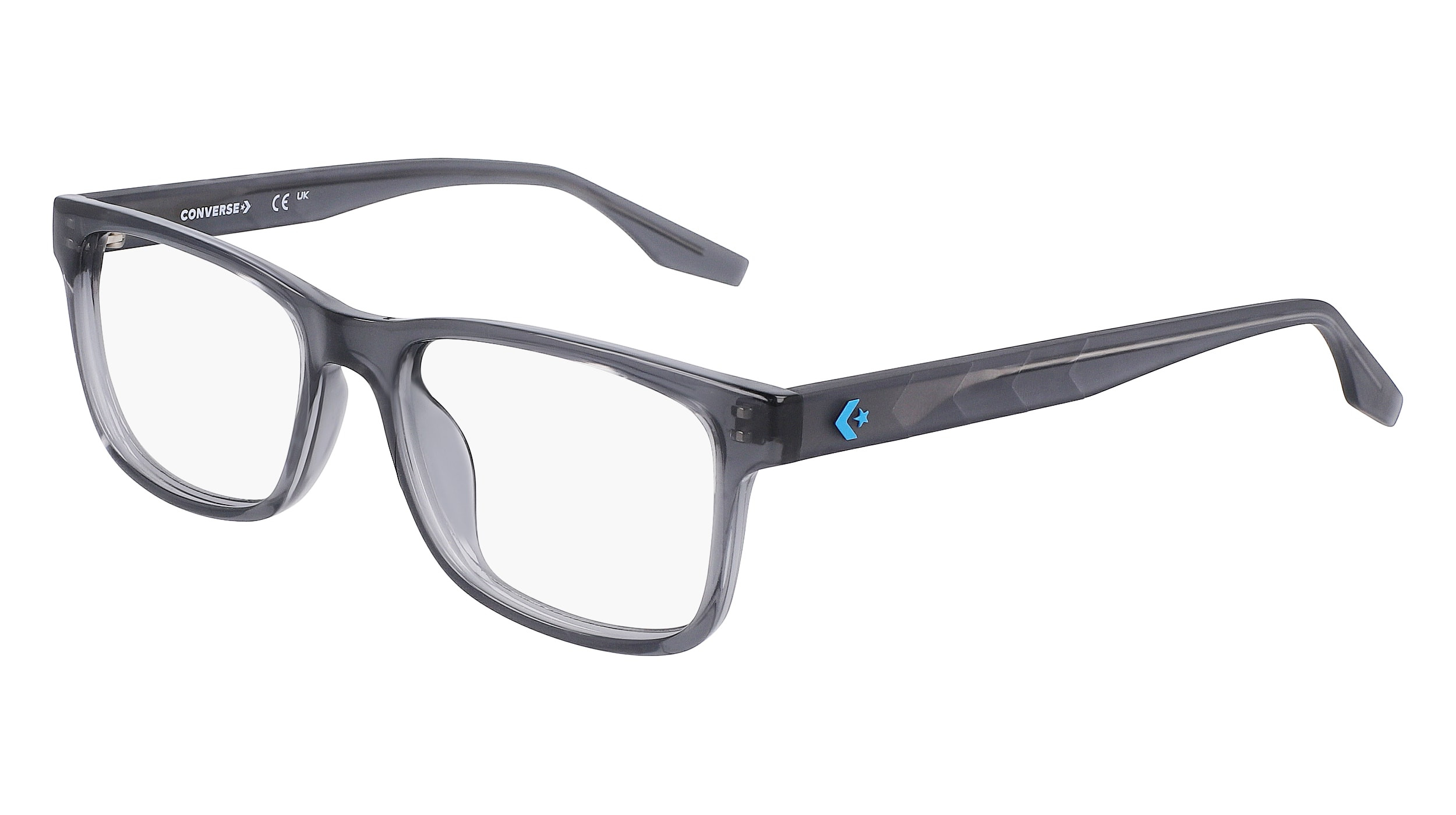 Converse CV5067 Eyeglasses 022 Crystal Cyber Grey 54mm Converse CV5067 Eyeglasses | Select Eyewear main image 3