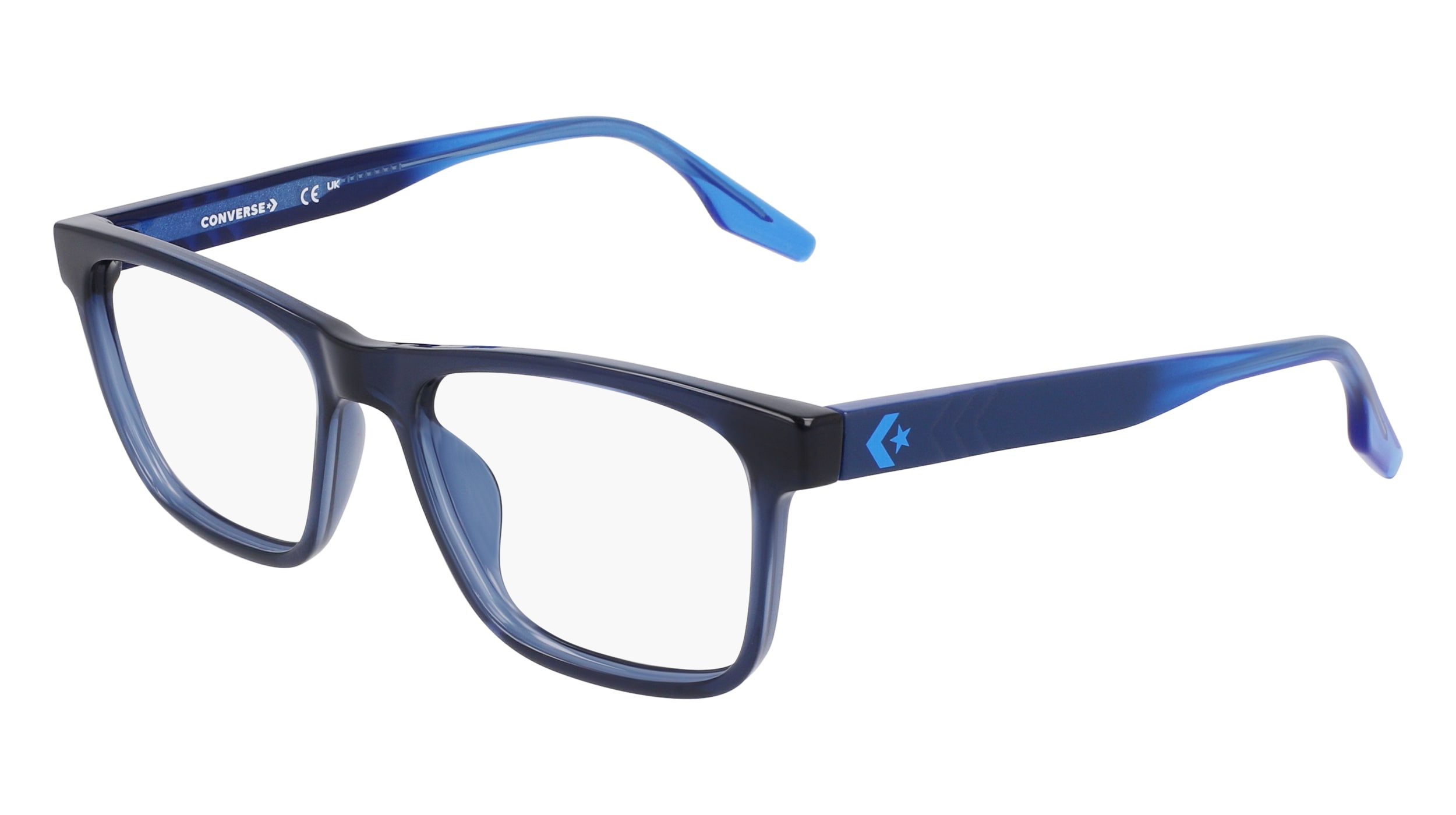Converse CV5093 Eyeglasses 412 Crystal Converse Navy 53mm Converse CV5093 Eyeglasses Men Crystal Converse Navy 53mm  main image 4