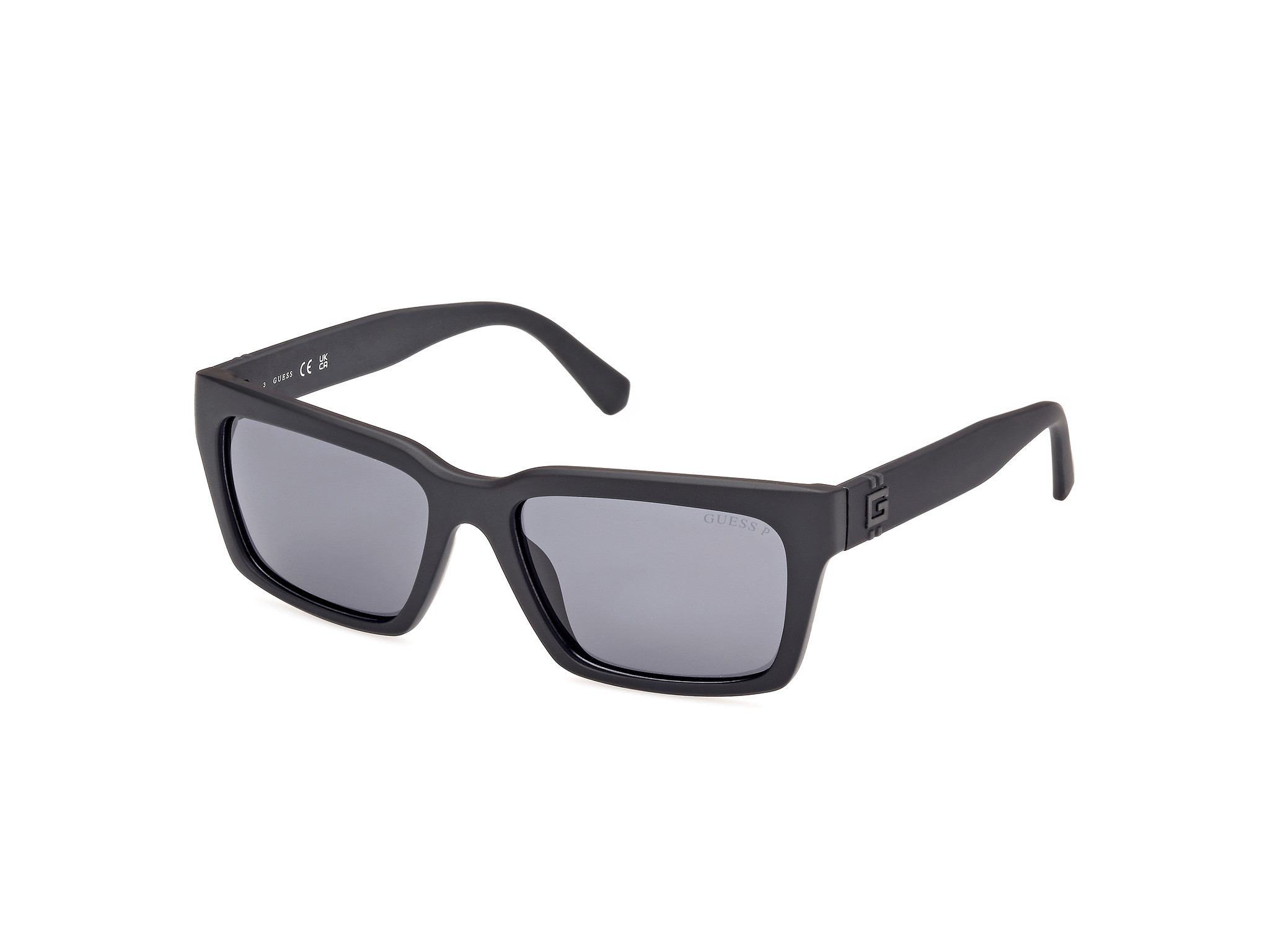 Guess GU 121 GU00121 matte black matte black 02D Sunglasses  display picture 1